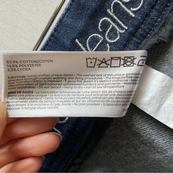 YOGA JEANS RACHEL SKINNY HIGH RISE PULL ON JEANS SZ 32 - Picture 11 of 15